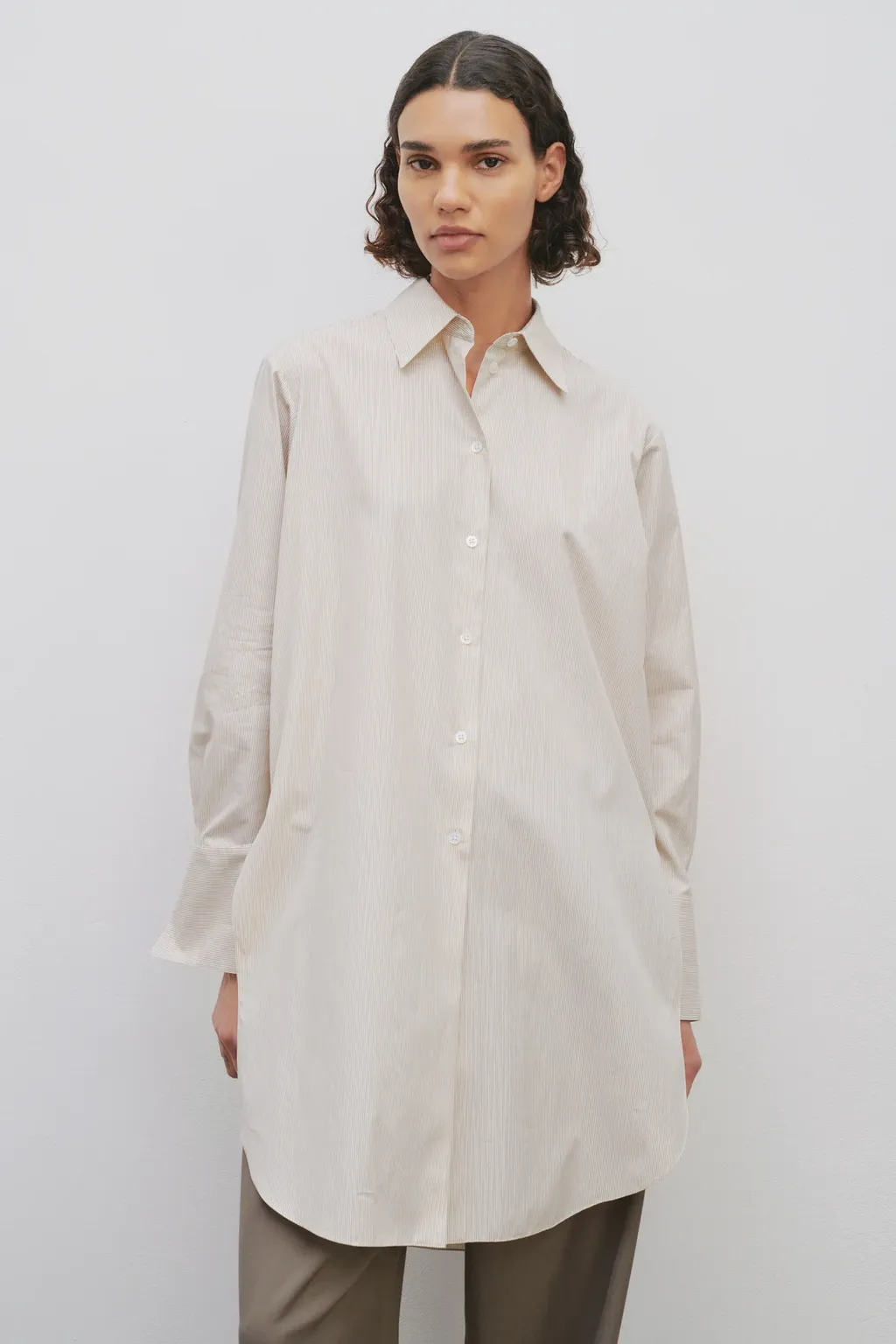 The Row Astrea Long Shirt