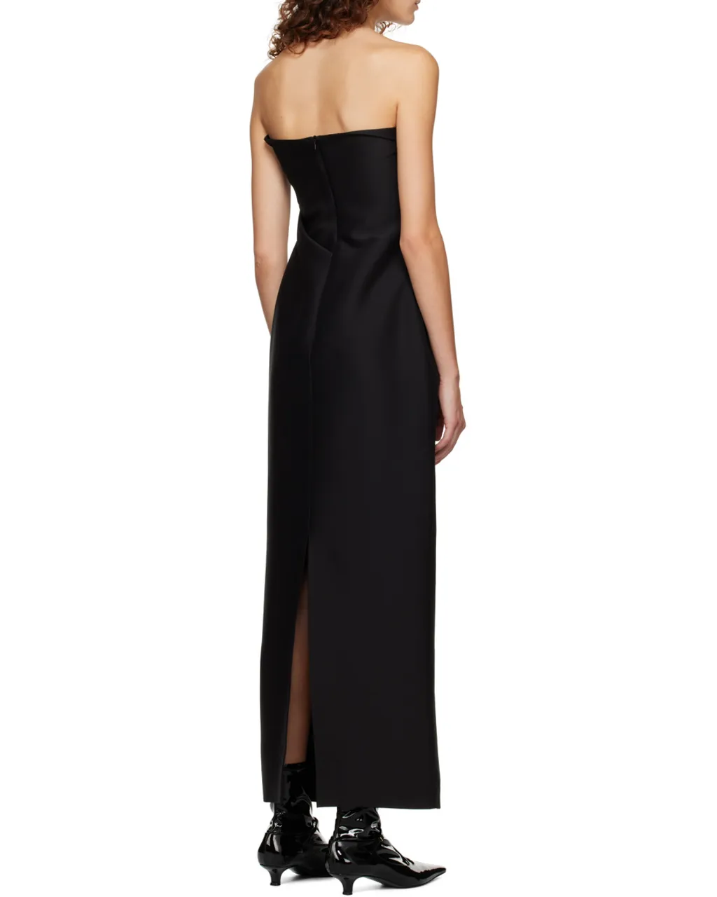 The Row Bardon Strapless Dress
