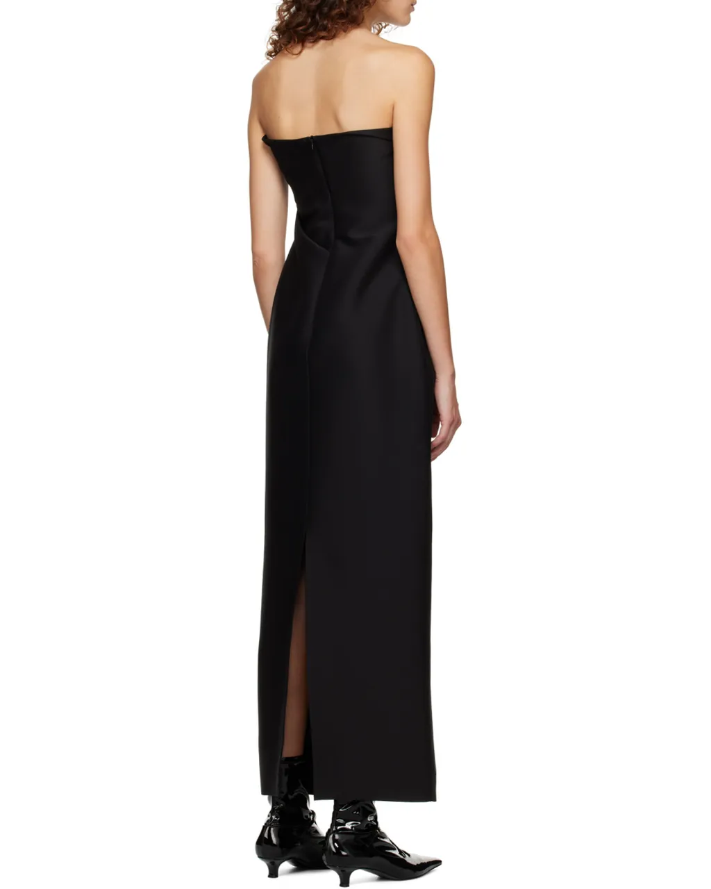 The Row Bardon Strapless Dress