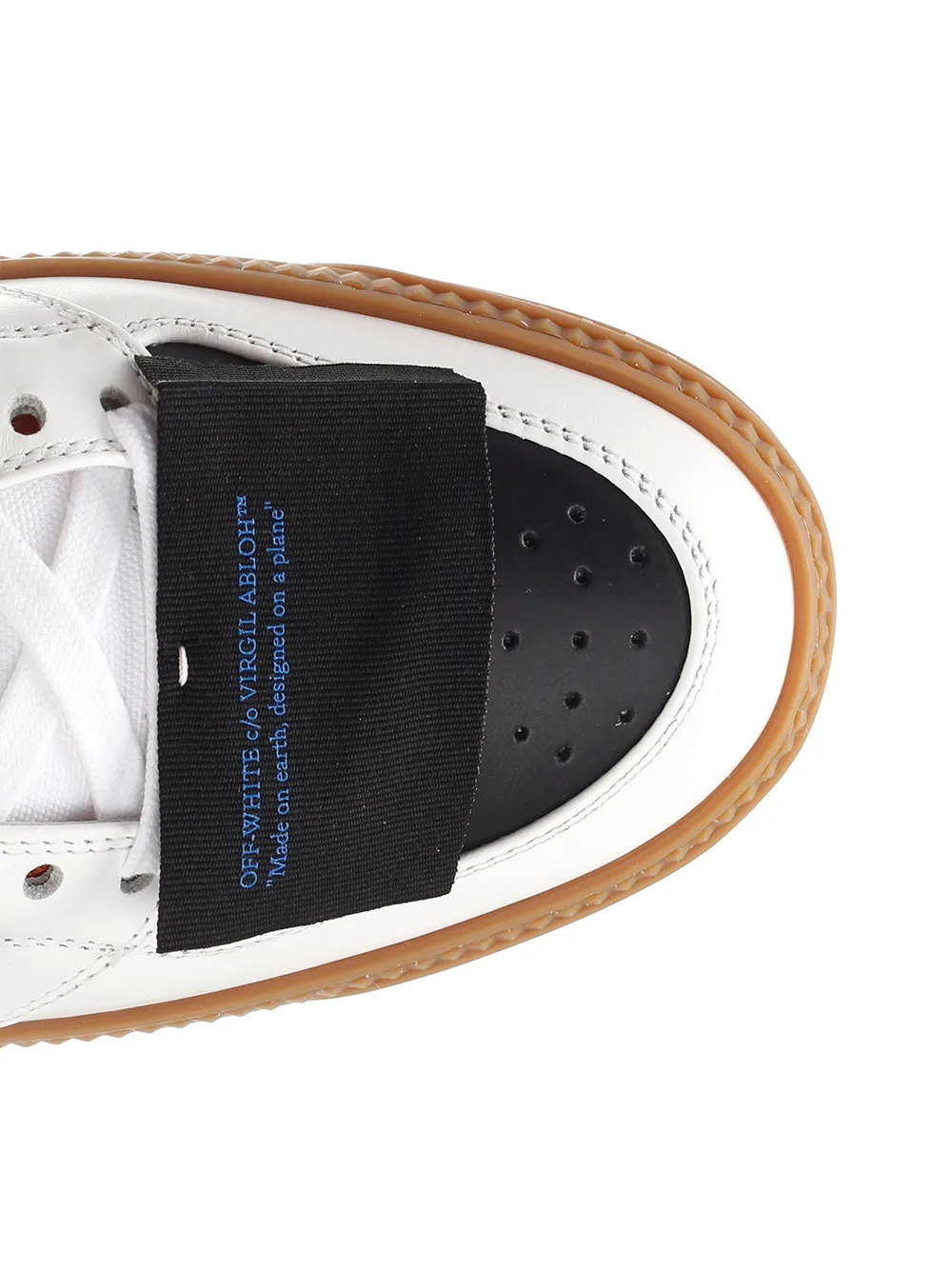 Off-White Logo Patch Lace-Up Sneakers