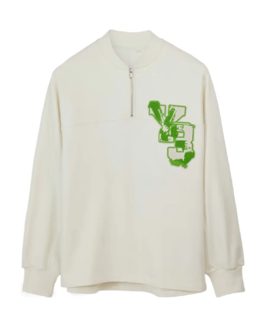Logo-Patch Organic Cotton Sweatshirt