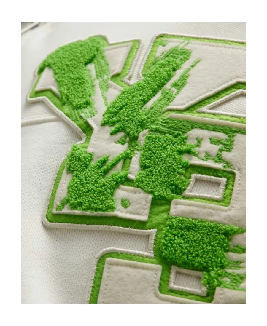 Logo-Patch Organic Cotton Sweatshirt