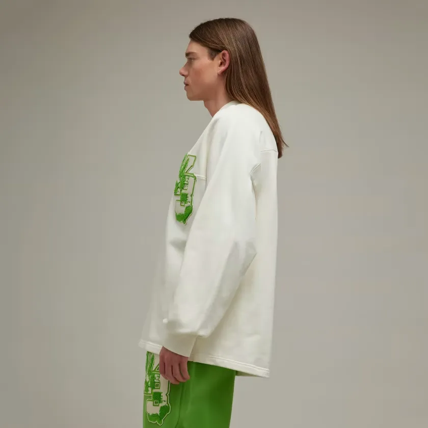 Logo-Patch Organic Cotton Sweatshirt