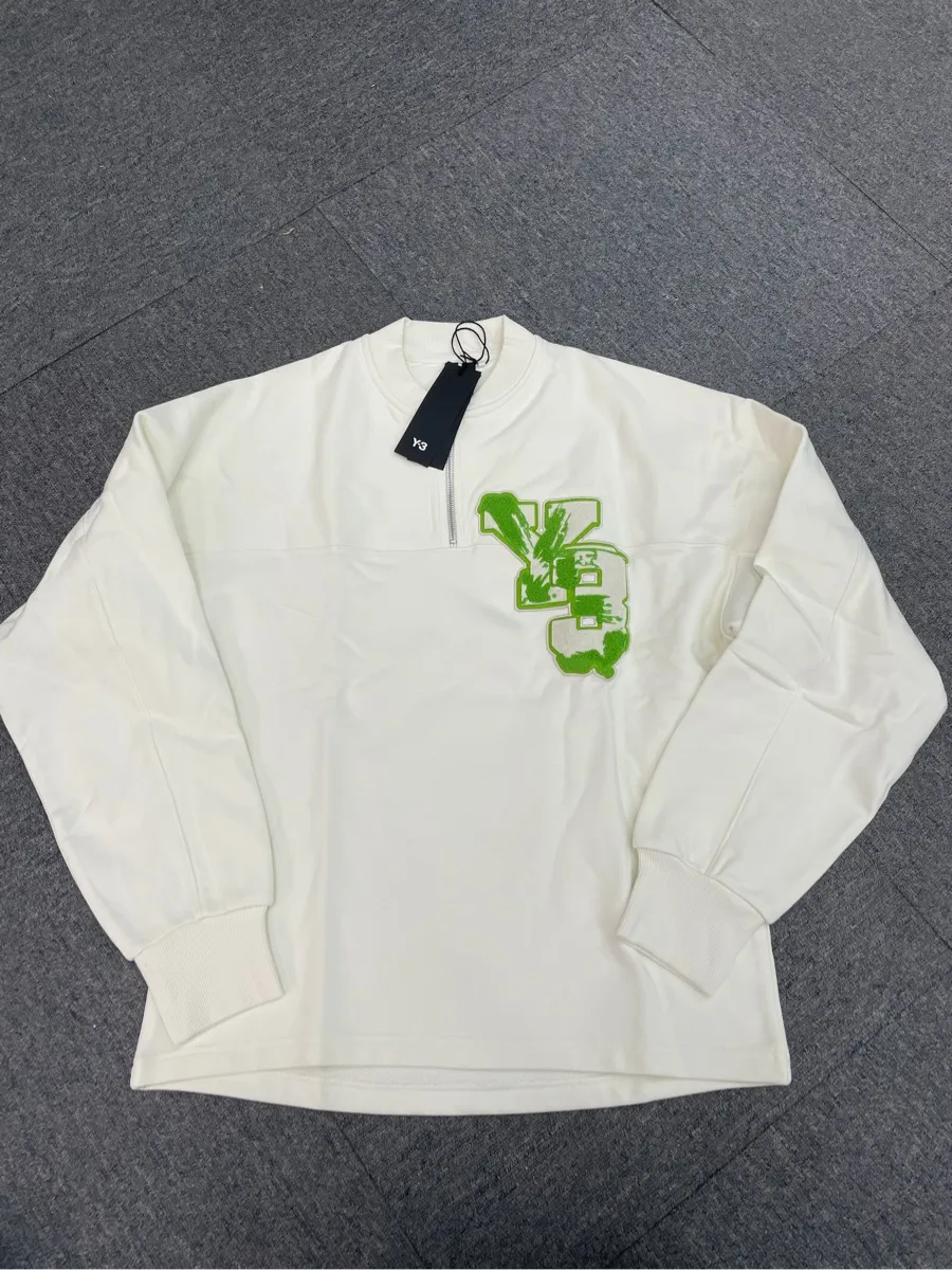 Logo-Patch Organic Cotton Sweatshirt