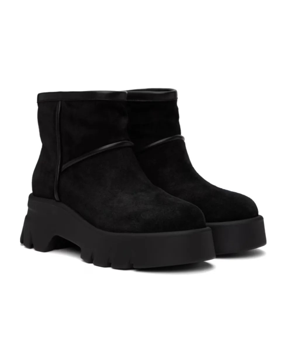 Round Head Thick Sole Short Boots
