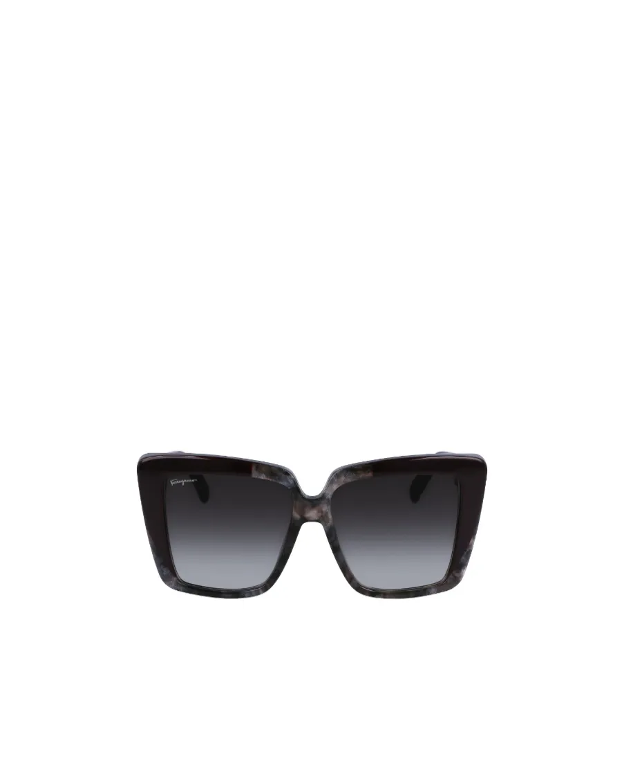 Salvatore Ferragamo Eyewear Butterfly Frame Sunglasses