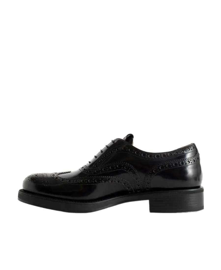 Lace-Up Leather Brogues
