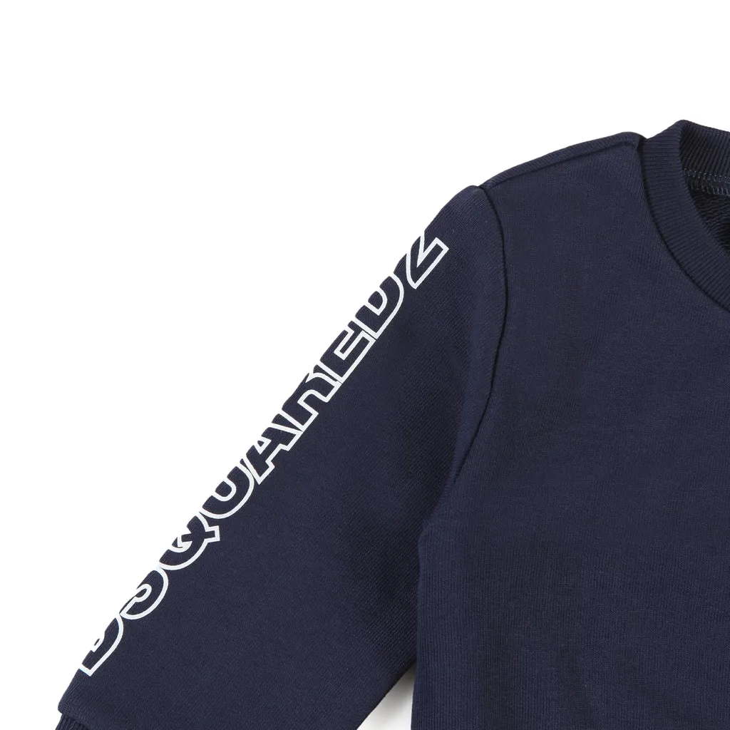 Dsquared2 Kids Logo Printed Crewneck Sweatshirt