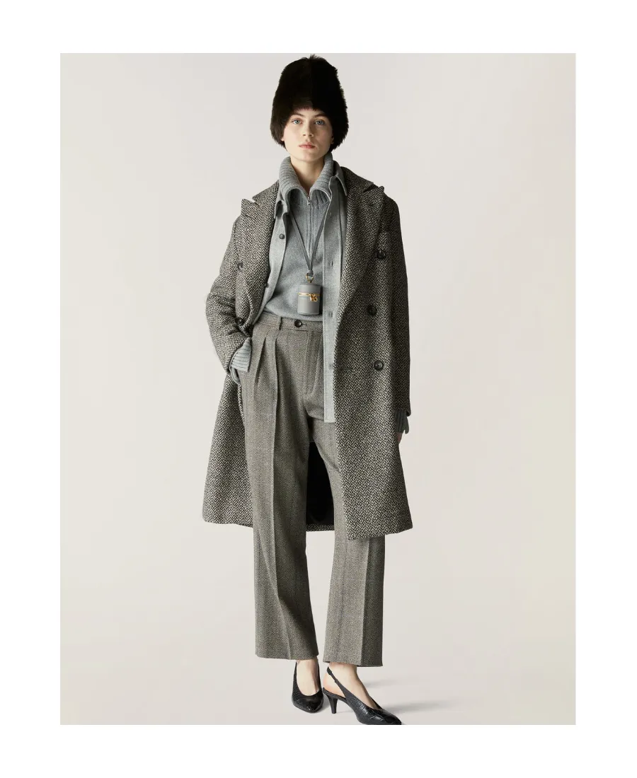 Loro Piana Barbed Straight-Leg Trousers