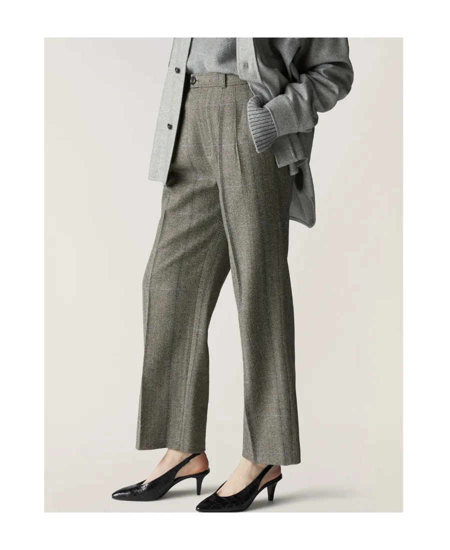 Loro Piana Barbed Straight-Leg Trousers