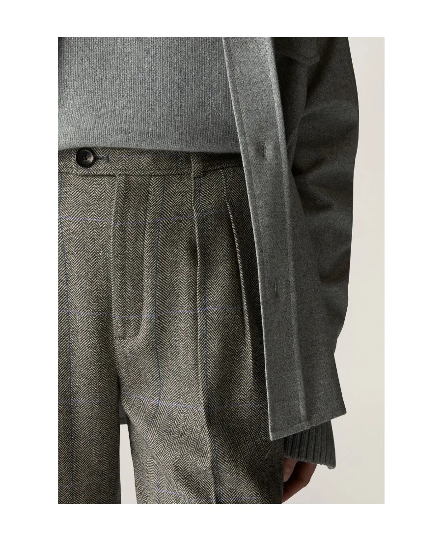 Loro Piana Barbed Straight-Leg Trousers