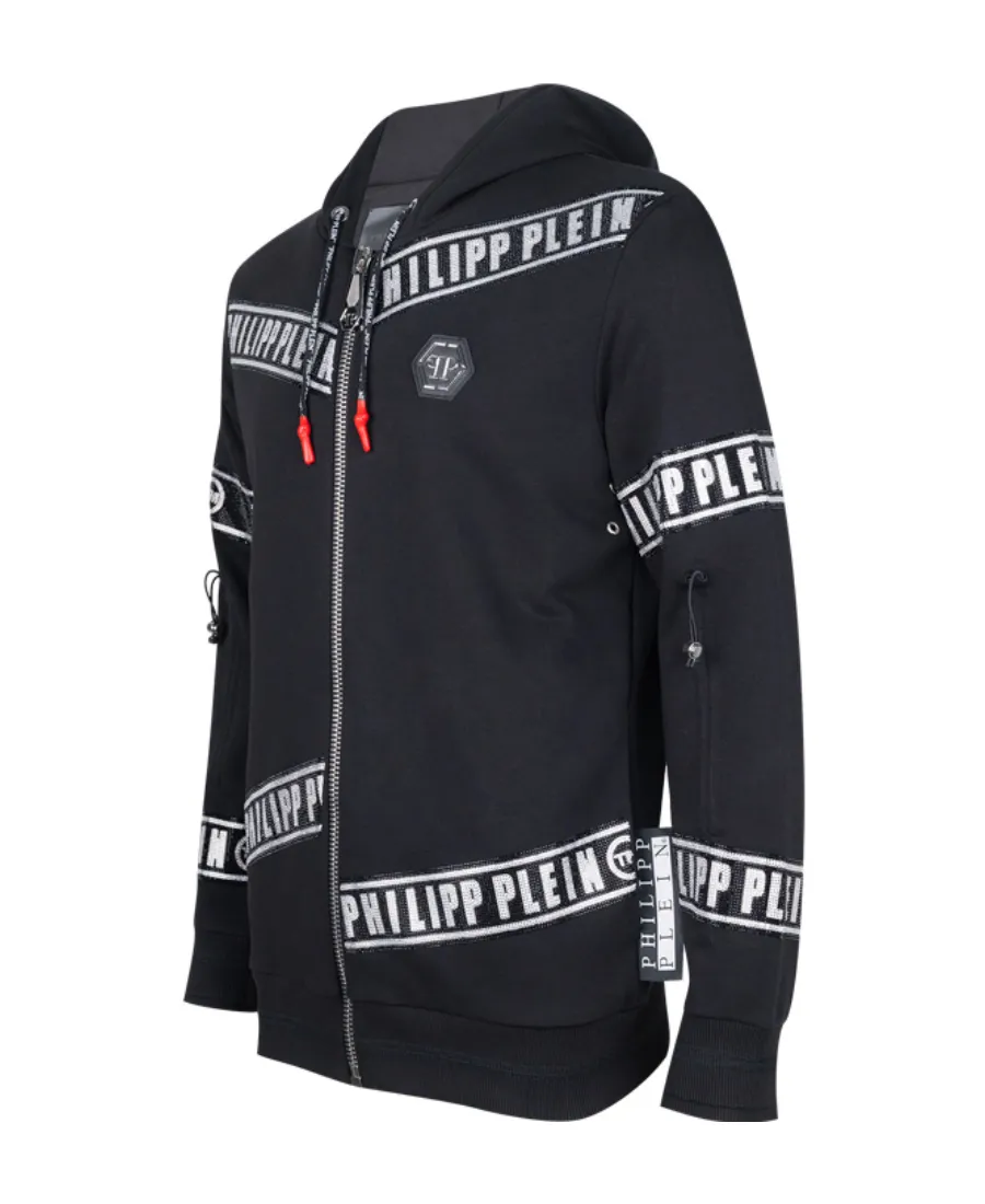 Long-Sleeved Zipper Sweatshirt