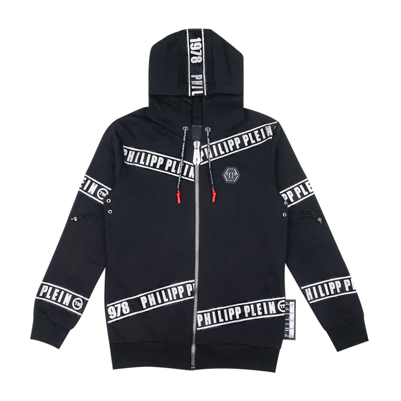 Long-Sleeved Zipper Sweatshirt