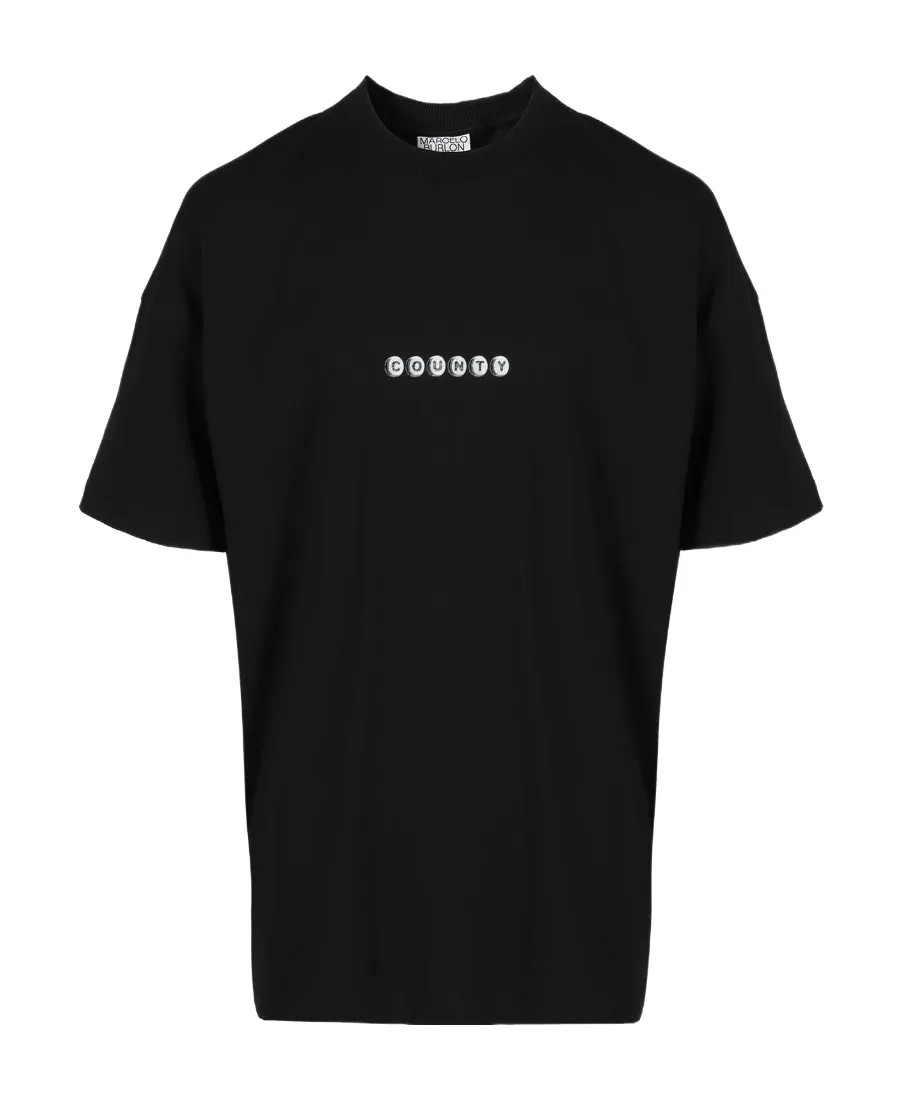 Marcelo Burlon County Of Milan Kids Logo-Printed Crewneck T-Shirt