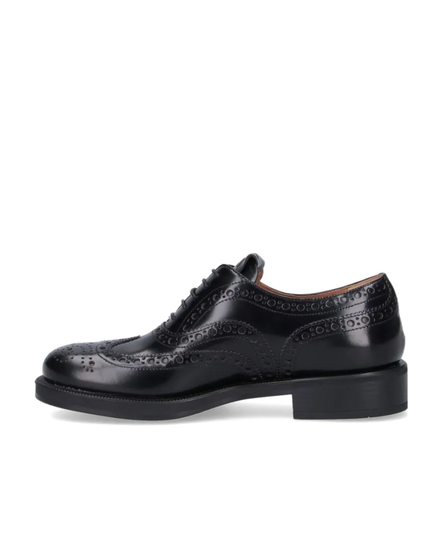 Church's X Miu Miu Round Head Lace Up Business Dress Shoes
