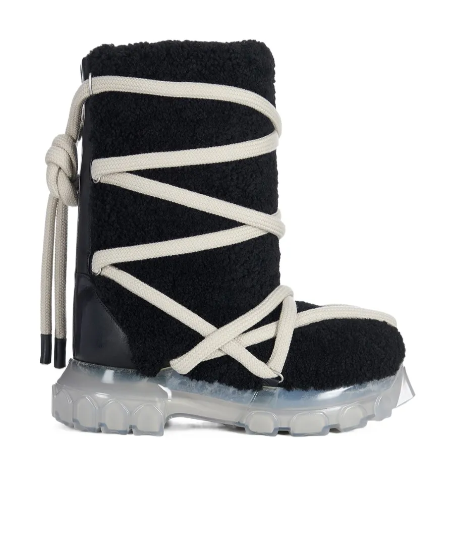 Lunar Tractor Calf-Length Boots