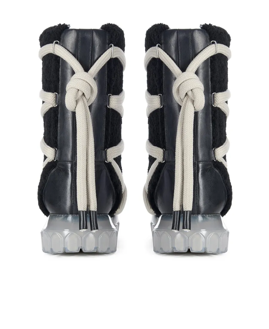 Lunar Tractor Calf-Length Boots