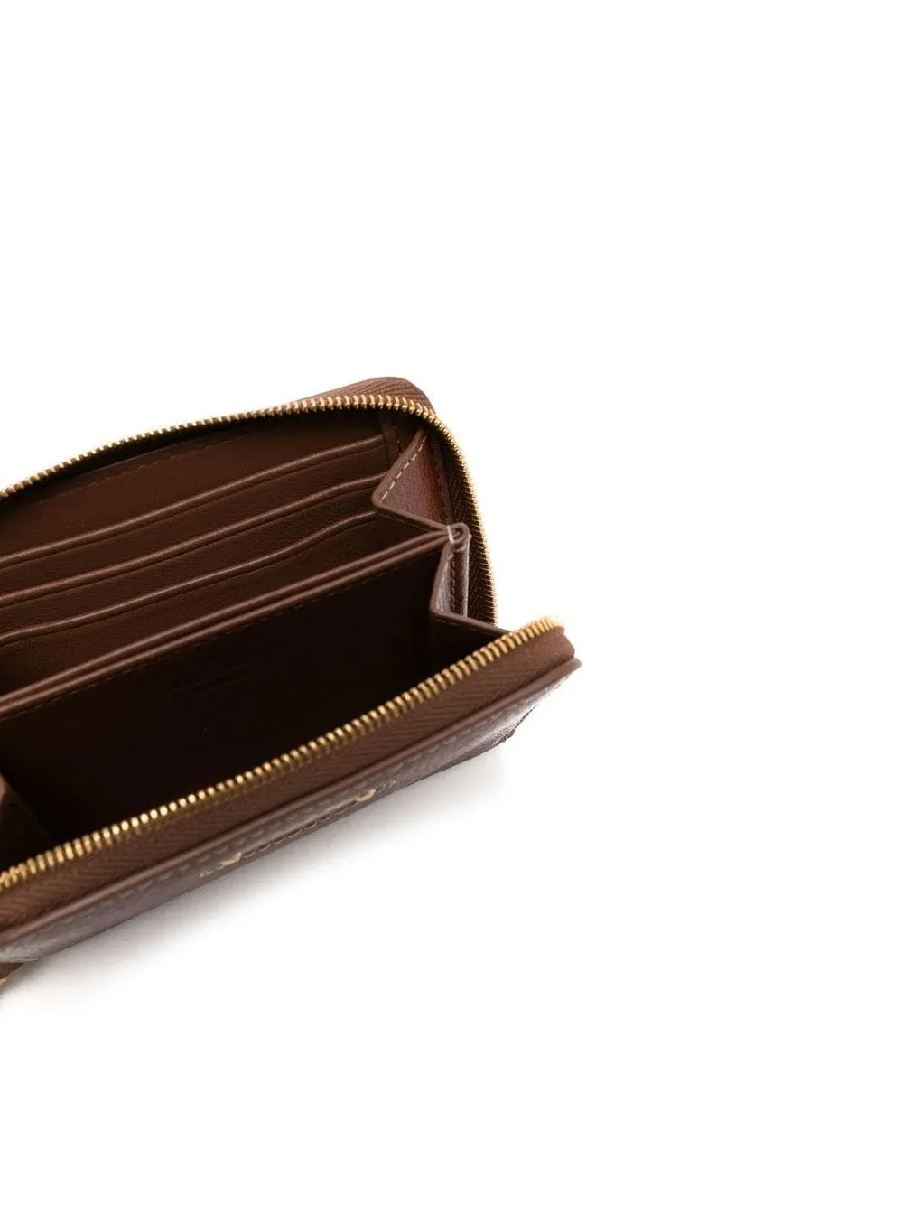 Mulberry Logo Plaque Zip-Around Wallet