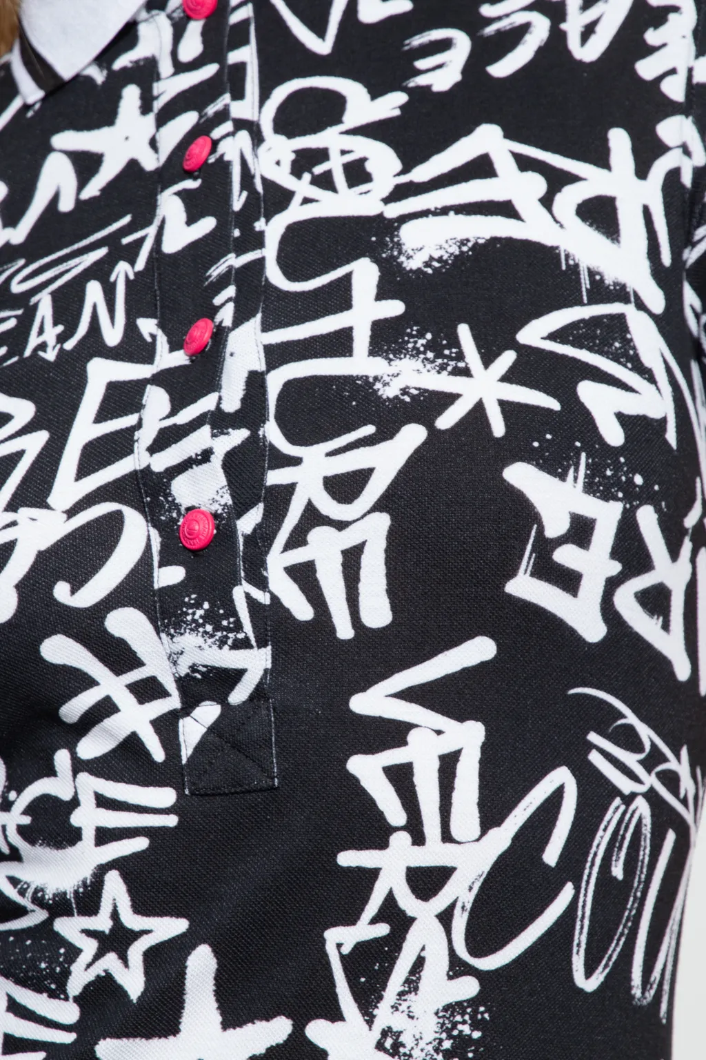 Logo-Print Polo Minidress