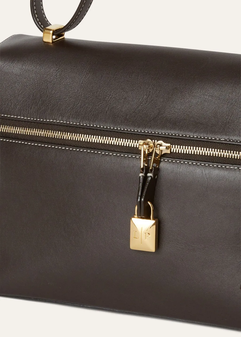 Zip-Open Shoulder Bag
