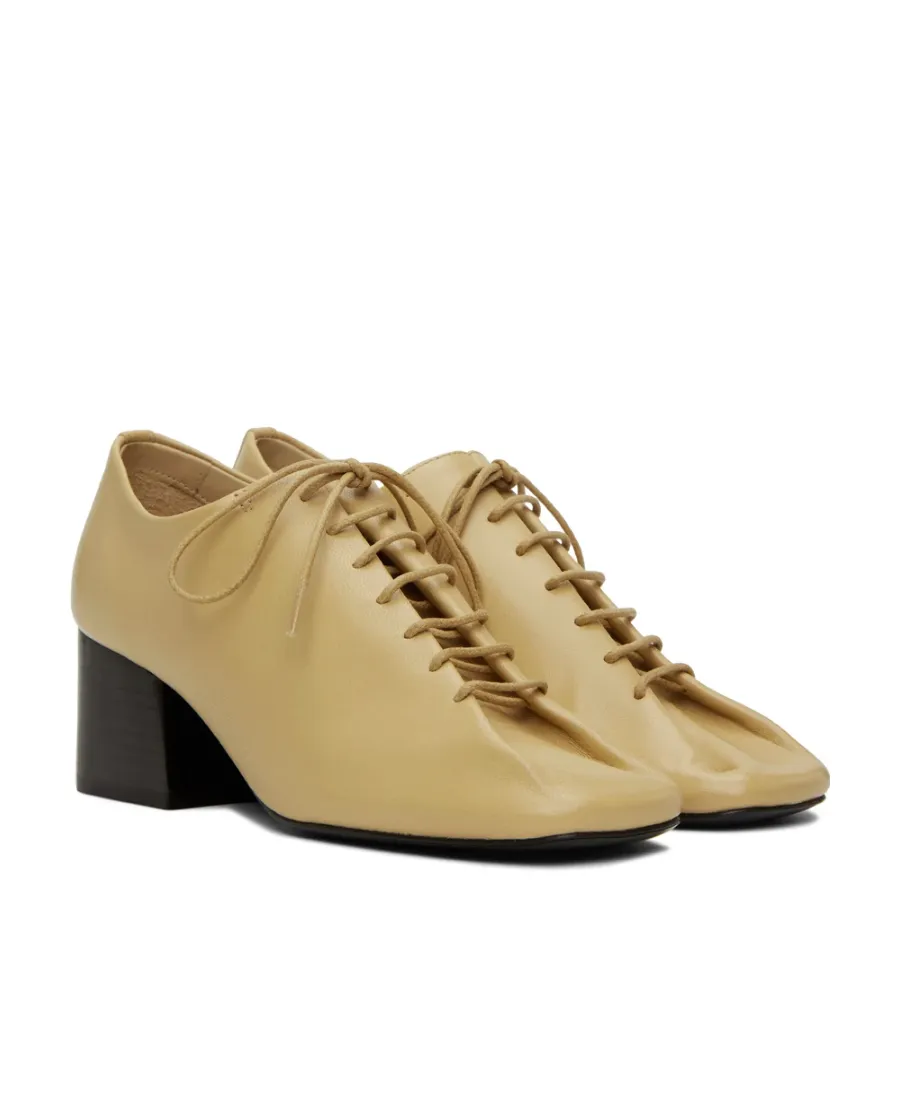 Lace-Up High Heels