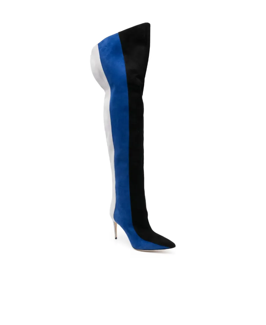 Manolo Blahnik Chicuyuhi Pointed Toe Boots