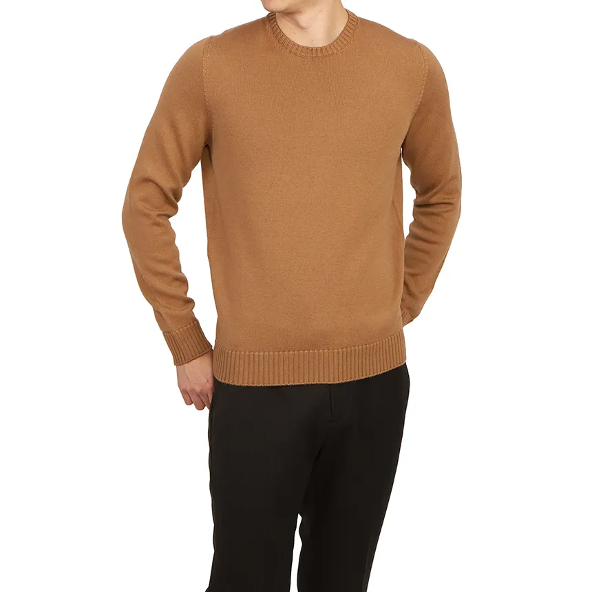 Crew Neck Knitted Jumper