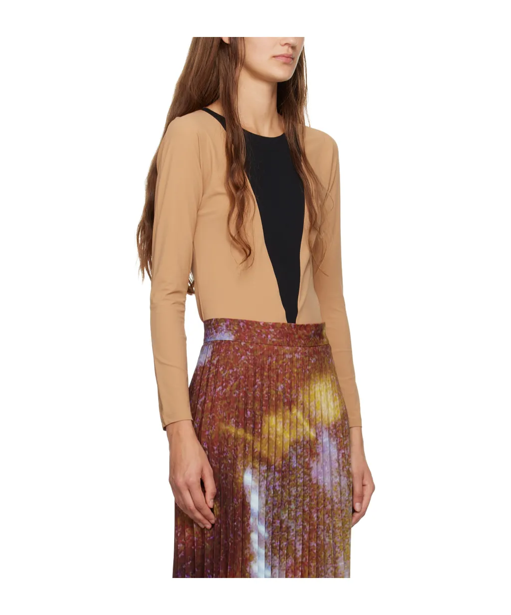 Triangle-Shape Long-Sleeve T-Shirt