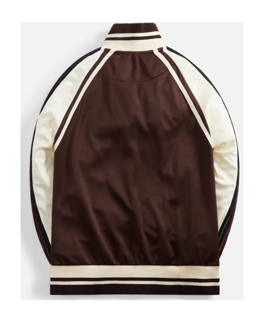 Wales Bonner Zip-Up Long-Sleeved Sweatshirt
