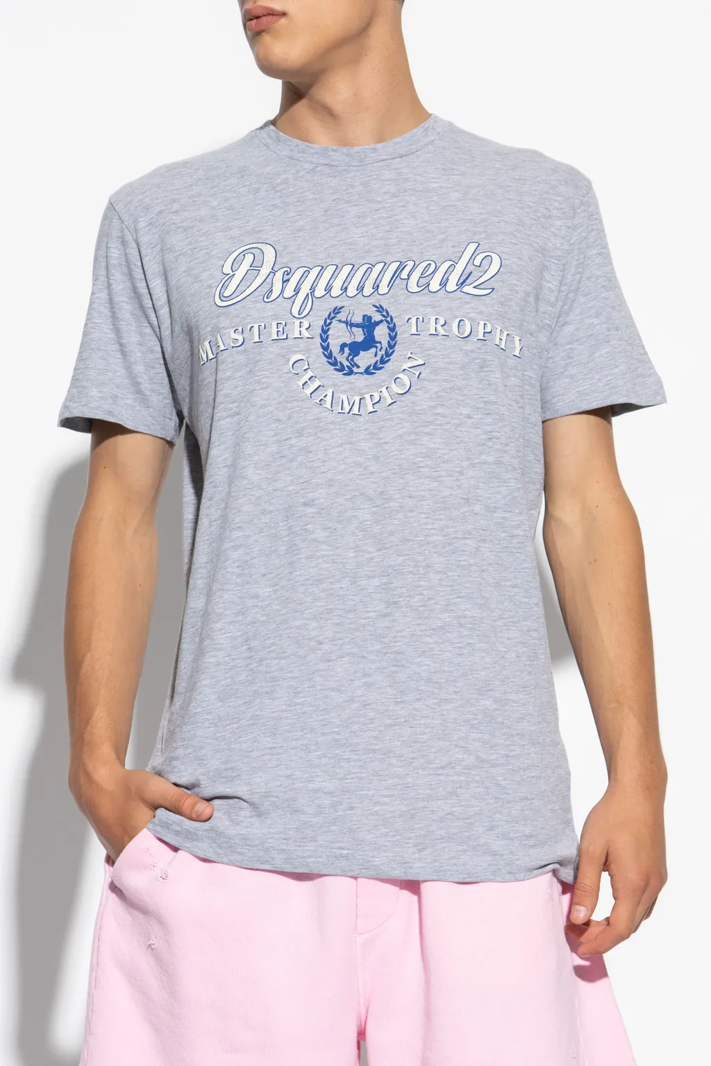 Dsquared2 Logo Printed Crewneck T-Shirt