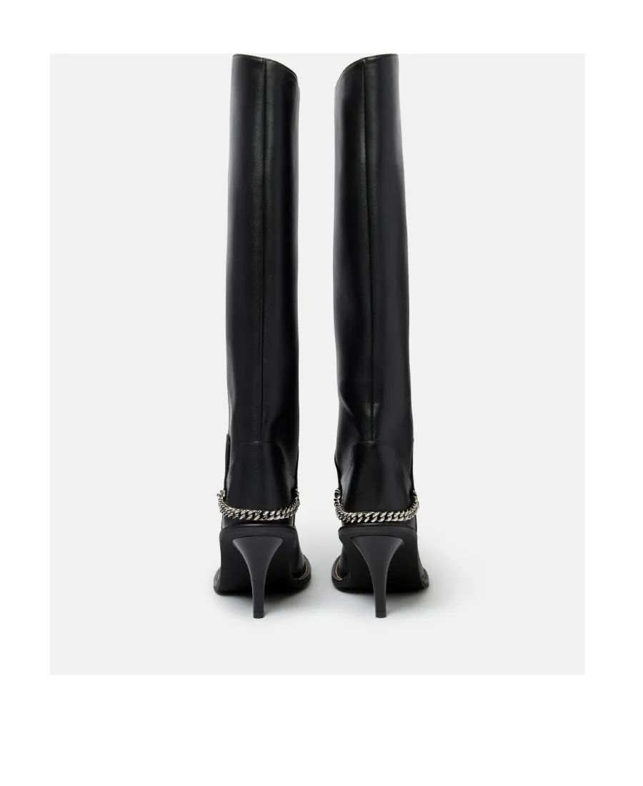 Stella Mccartney Ryder Knee-High Stiletto Boots