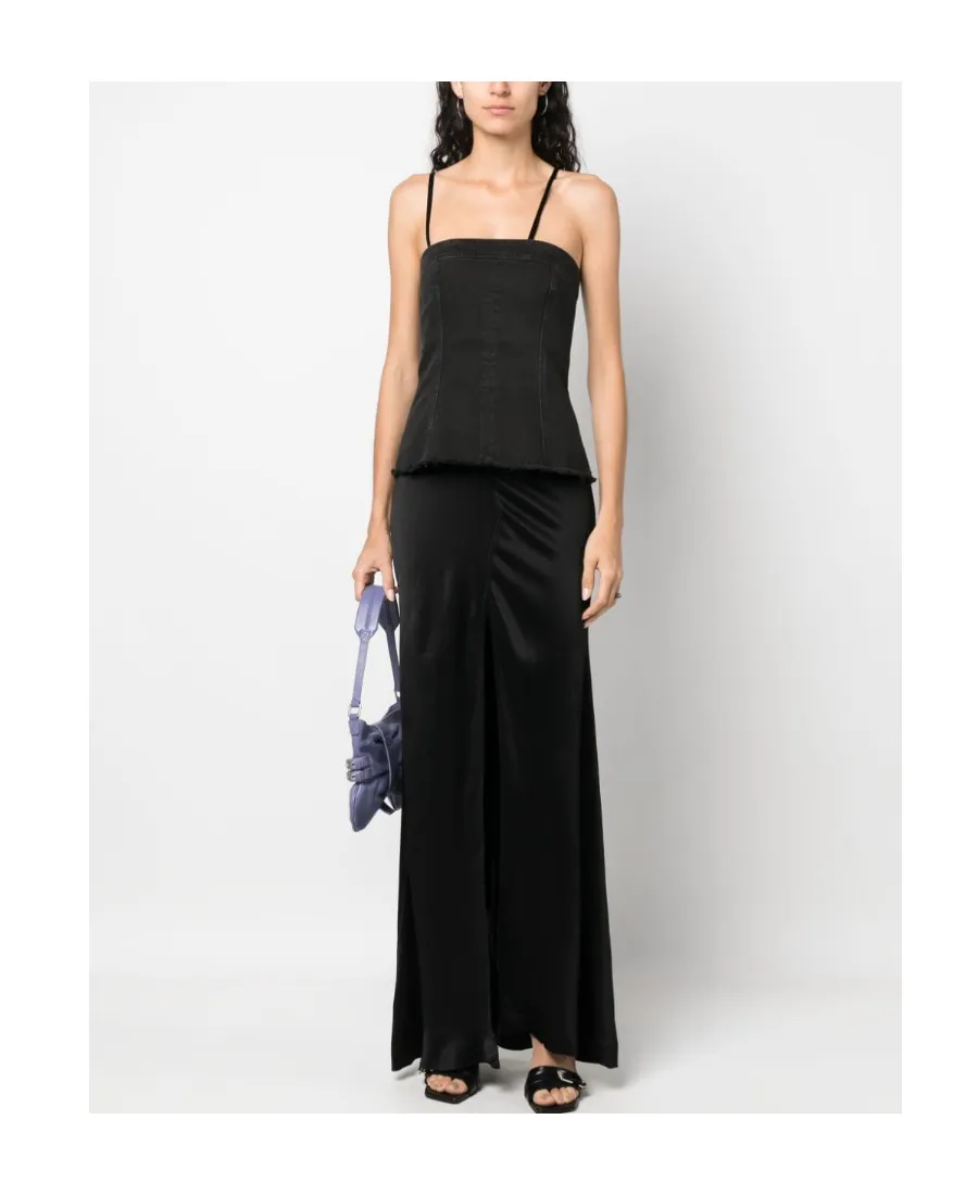 Layered Sleeveless Maxi Dress