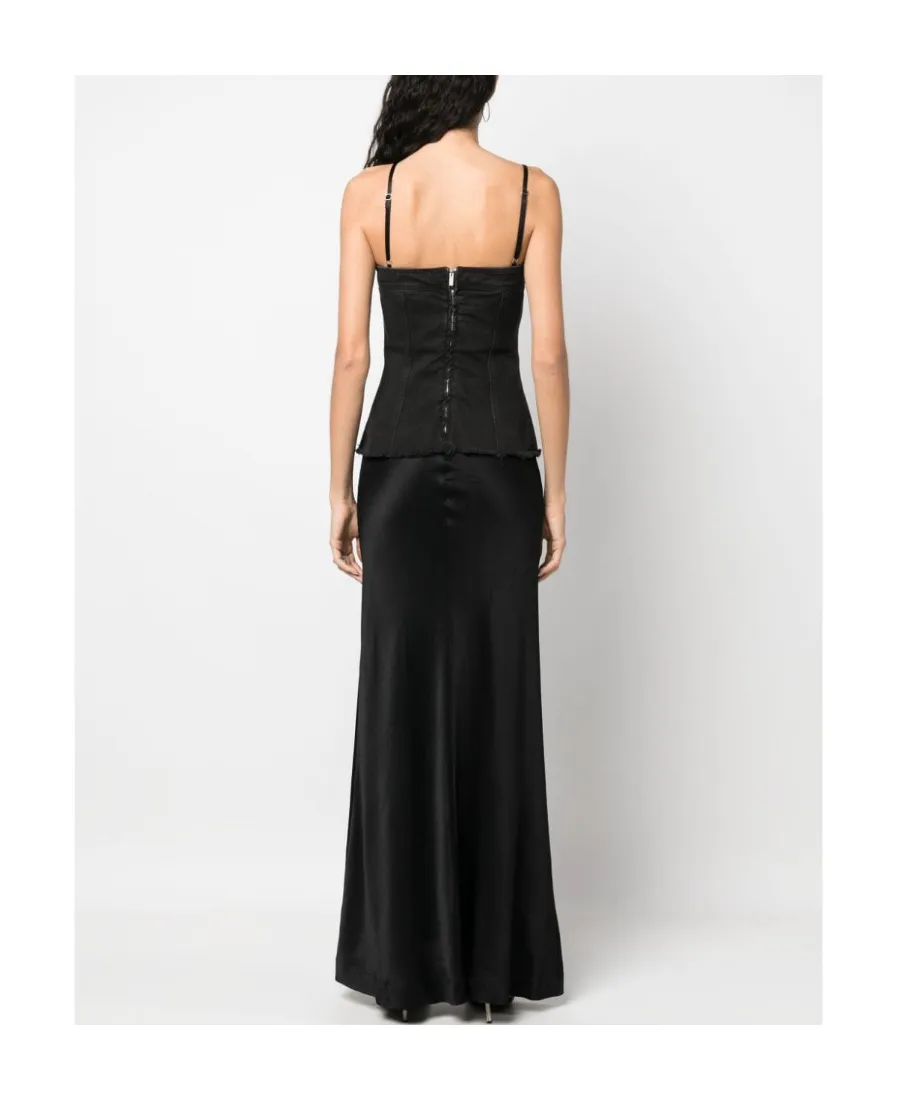 Layered Sleeveless Maxi Dress