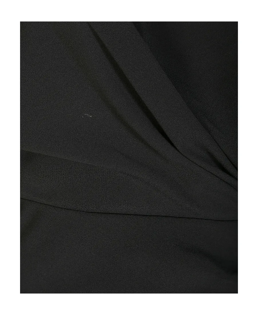 One-Word Shoulder Asymmetrical Design Dress