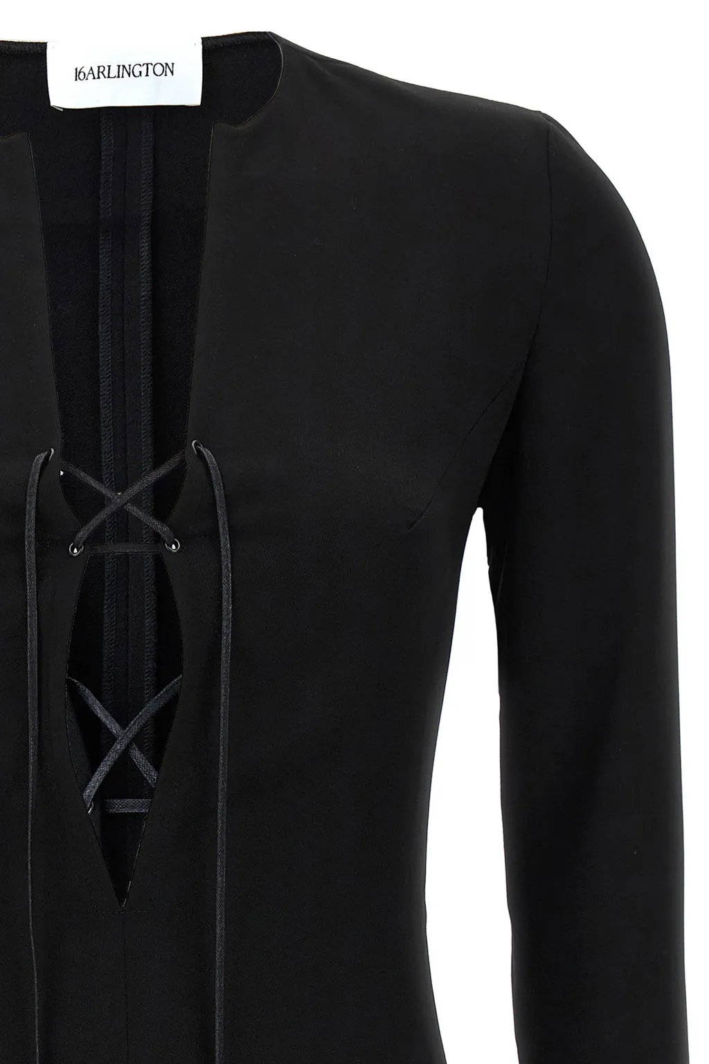 16Arlington Seeran Lace-Up Dress