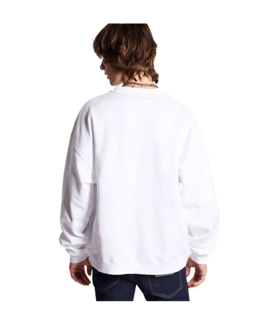 Dsquared2 Logo Printed Long-Sleeved Sweatshirt