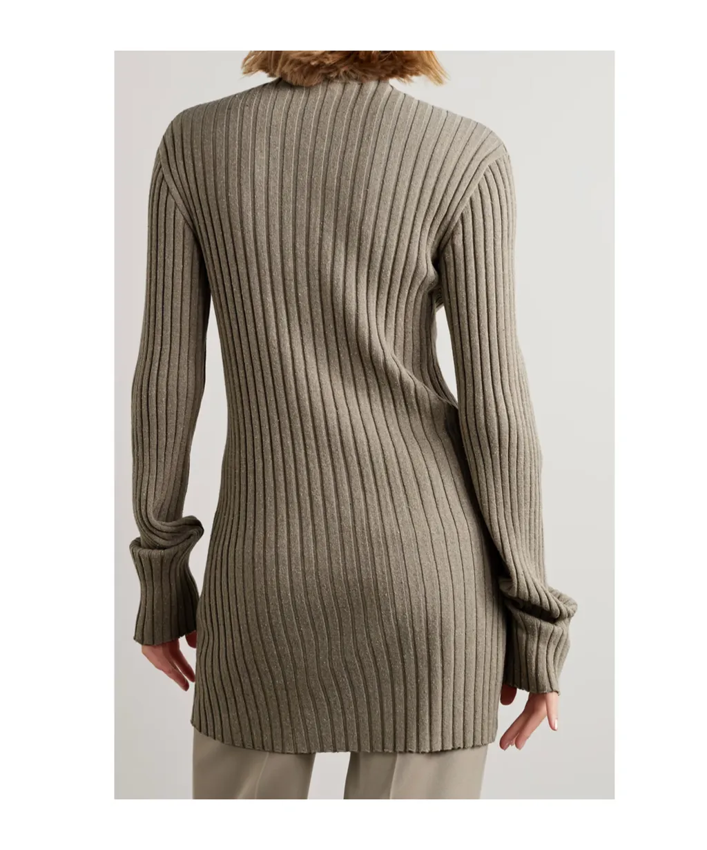 Deidree Ribbed Knitted Pullover