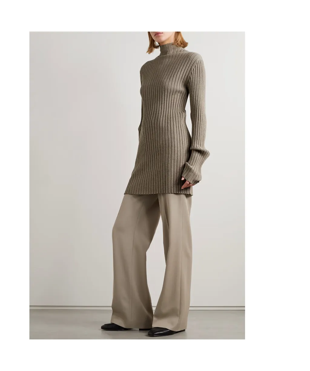 Deidree Ribbed Knitted Pullover