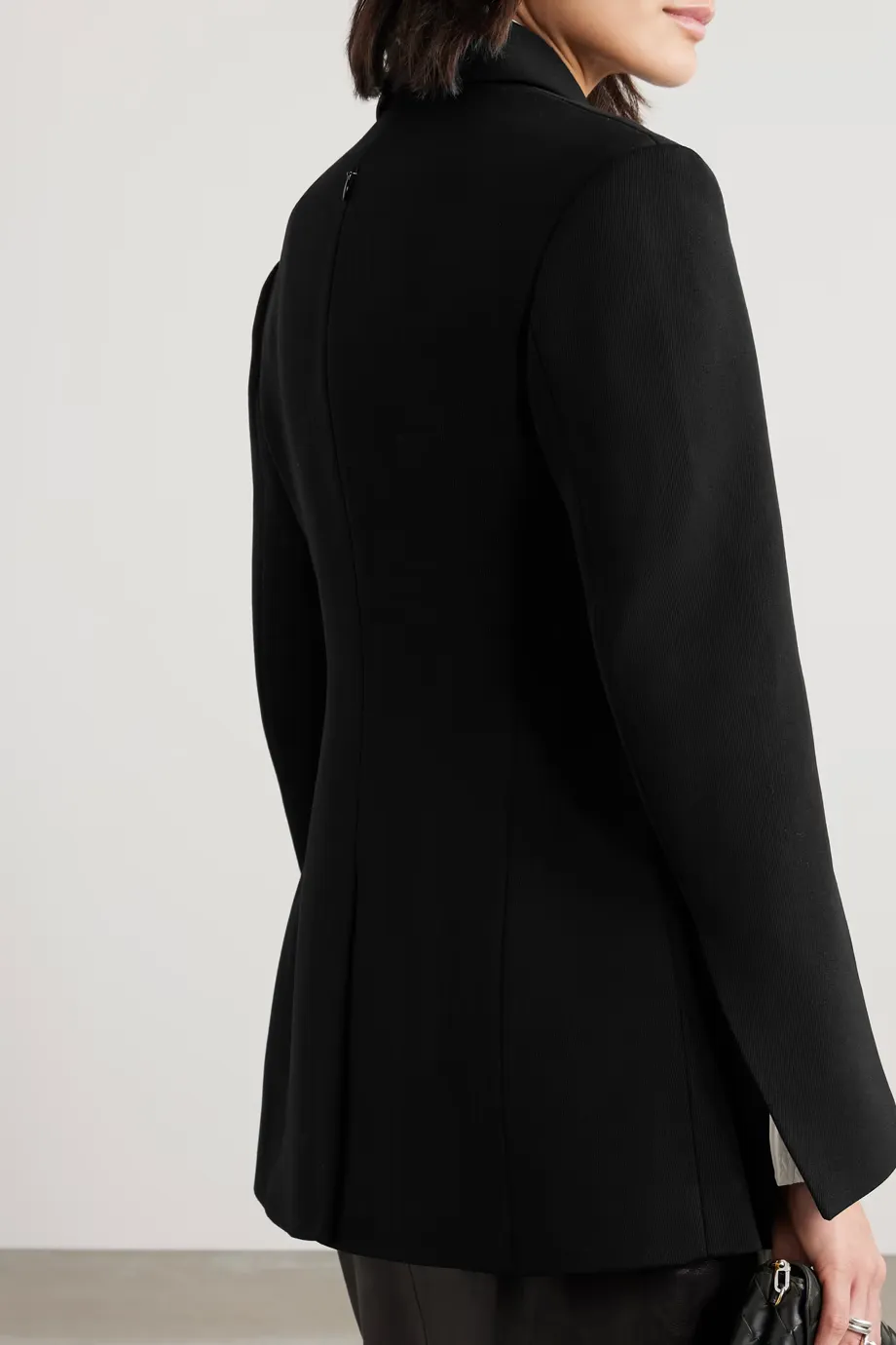 Long-Sleeved Lapel Blazer