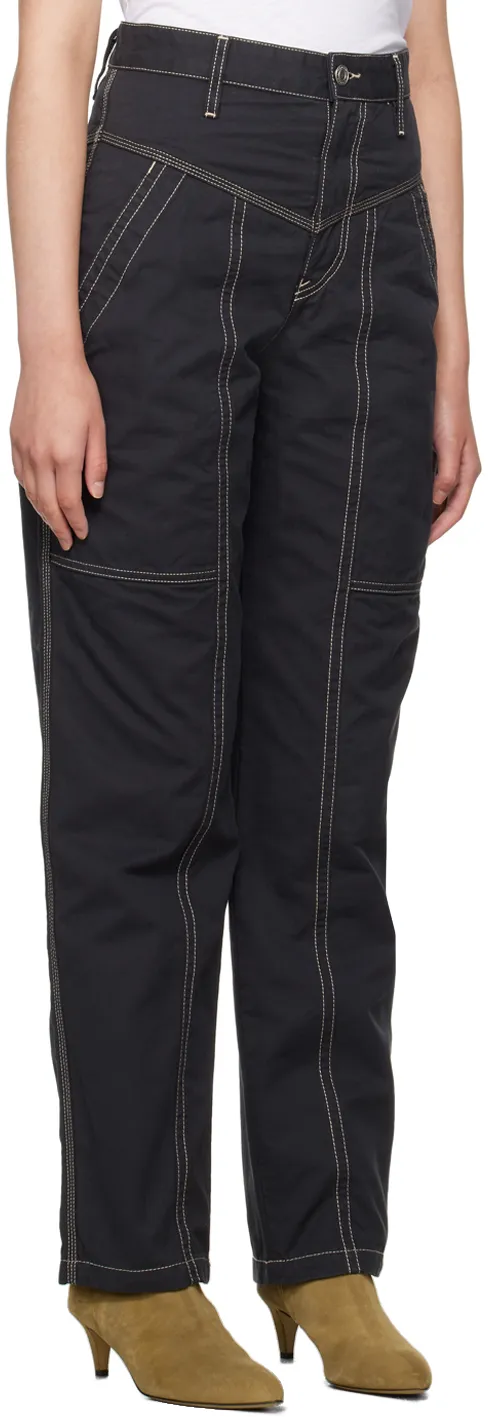 Denze Four-Pocket Casual Pants
