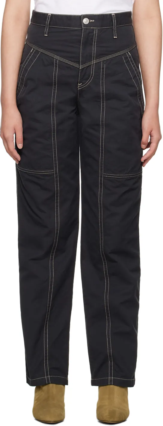 Denze Four-Pocket Casual Pants