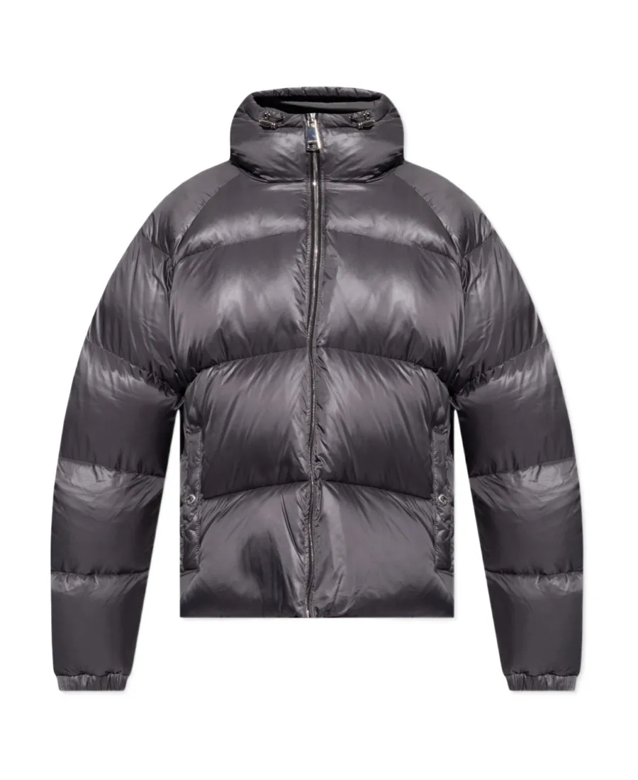 Logo-Embossed Padded Down Jacket