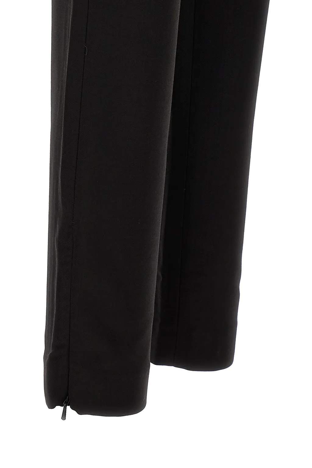 Slim-Cut Belted Trousers