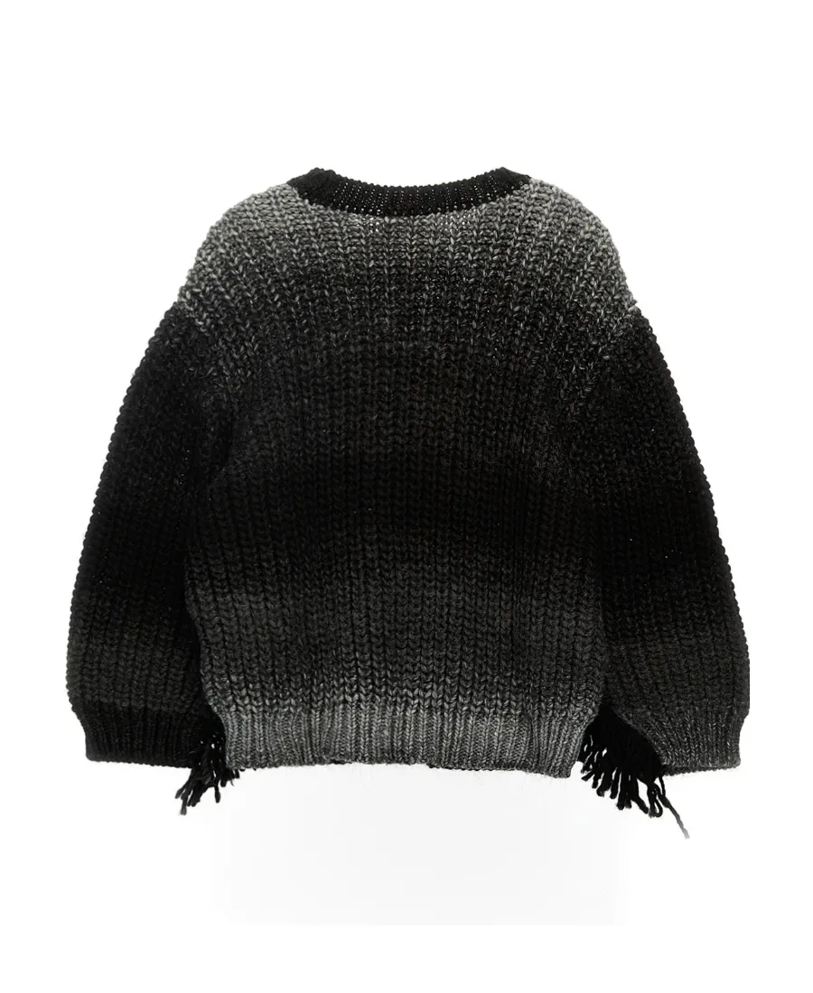 Douuod Fringed Knit Pullover