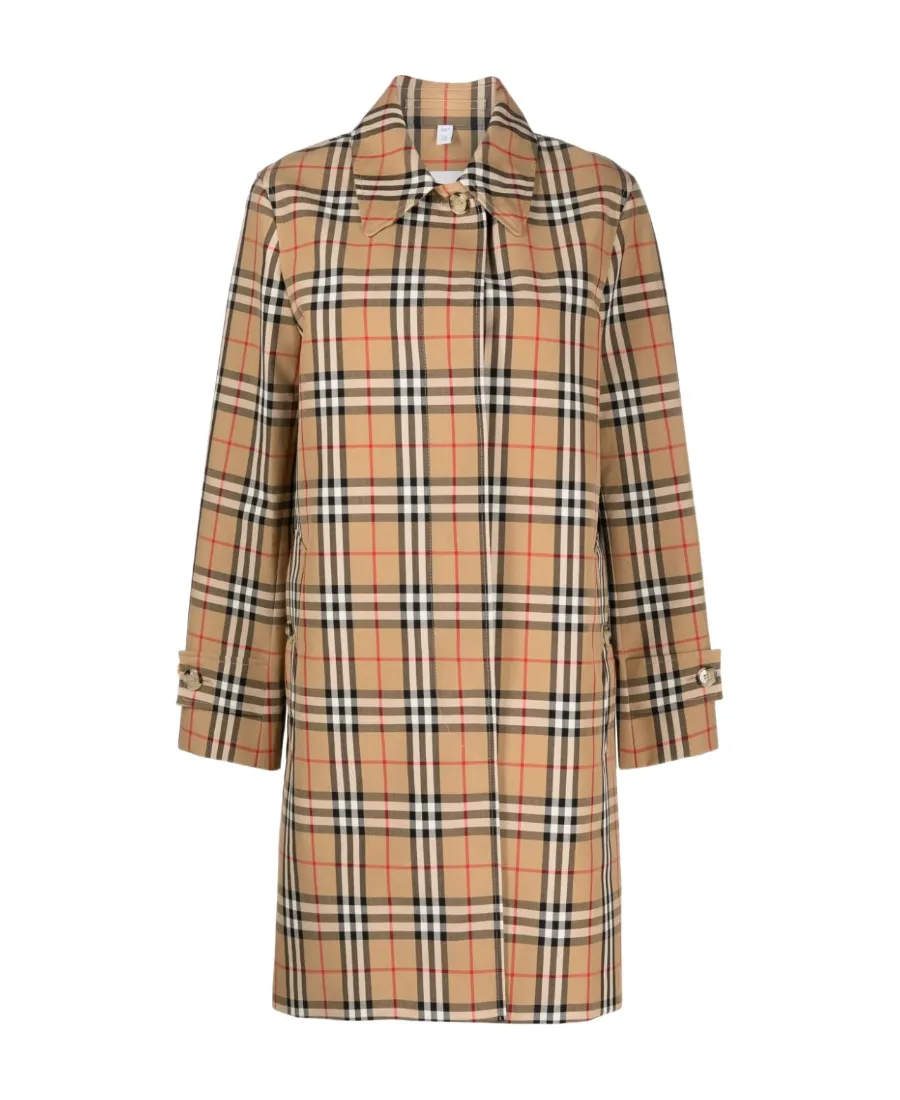 Plaid-Check Pattern Jacket