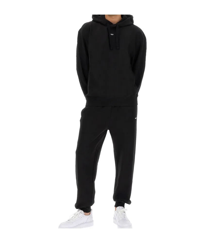 Hugo Logo Printed Drawstring Two-Piece Tracksuit
