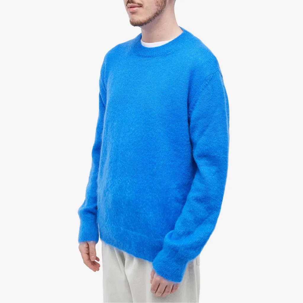 Arrows-Intarsia Crew-Neck Jumper