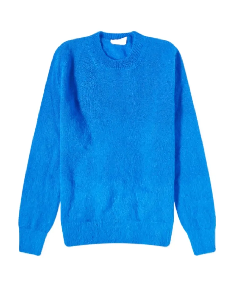 Arrows-Intarsia Crew-Neck Jumper