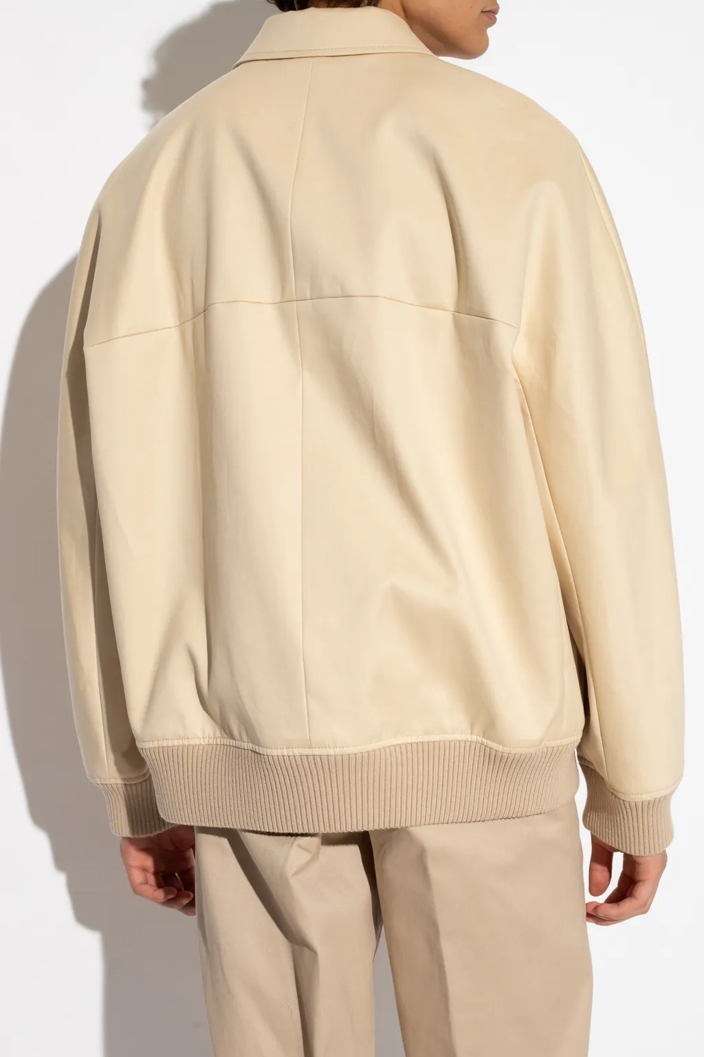 Lanvin Buttoned Long-Sleeved Bomber Jacket