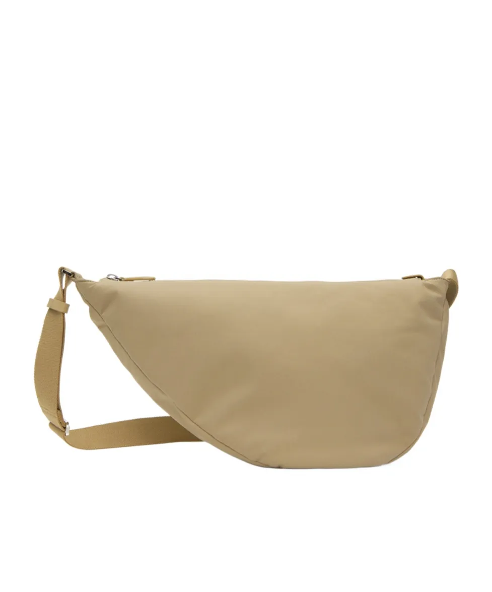 Slouchy Banana Zipper Cross-Body Bag
